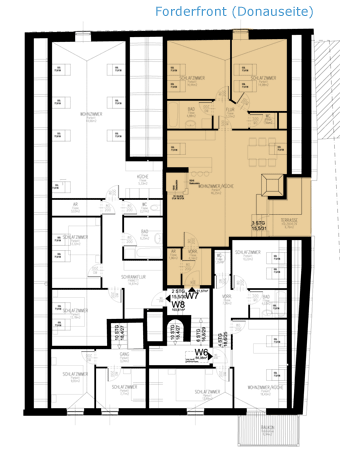 Wohnung W7, Dachgeschoß